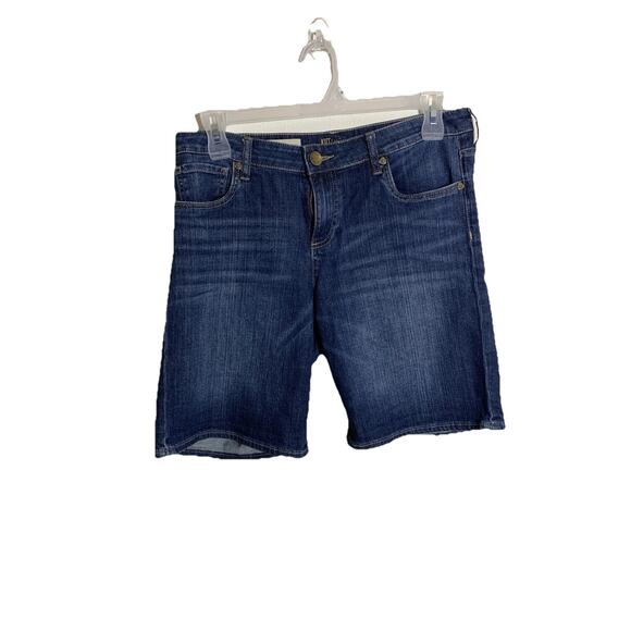 Kut From The Cloth Women’s Size 10 Catherine Boyfriend Jean Shorts Cotton Jorts - Picture 3 of 10